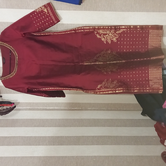 W for Women Other - Wishful banarasi silk kurti size 8